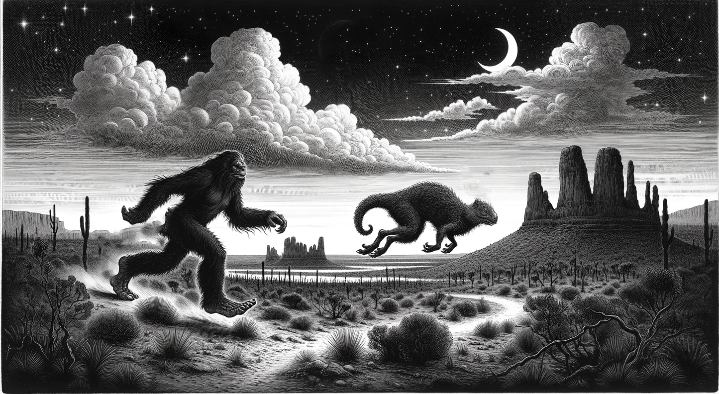 Bigfoot and Bunyip Signed First Edition